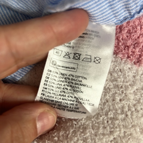 Blue and White Striped Top - Picture 5 of 7